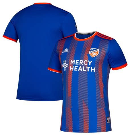 adidas FC Cincinnati Blue 2019 Primary Replica Jersey